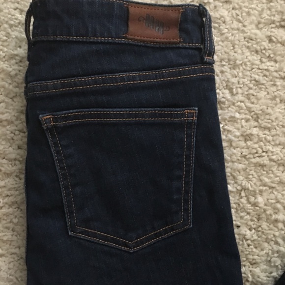 Anthropologie Dark Wash Straight Fit Jeans - Picture 3 of 8
